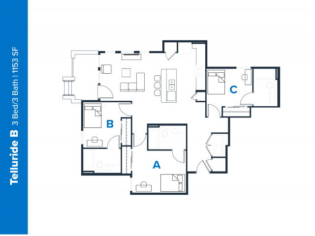 Floorplan - Aspen Heights Fayetteville