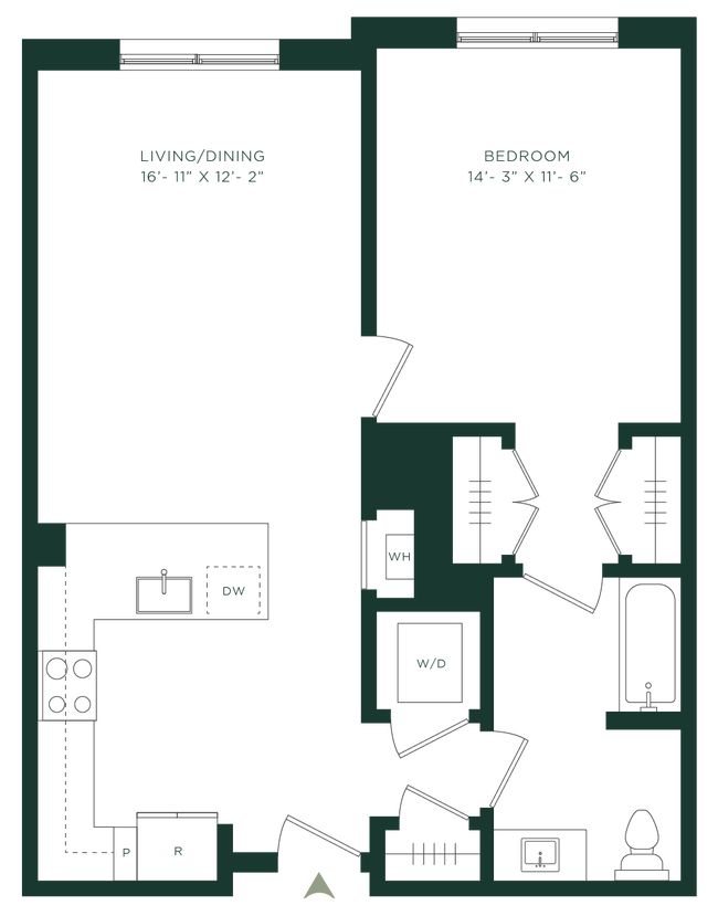 Floorplan - The Pearl at Station Bay