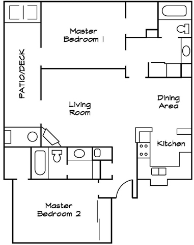 2BR/2BA - Sea Pointe Villa