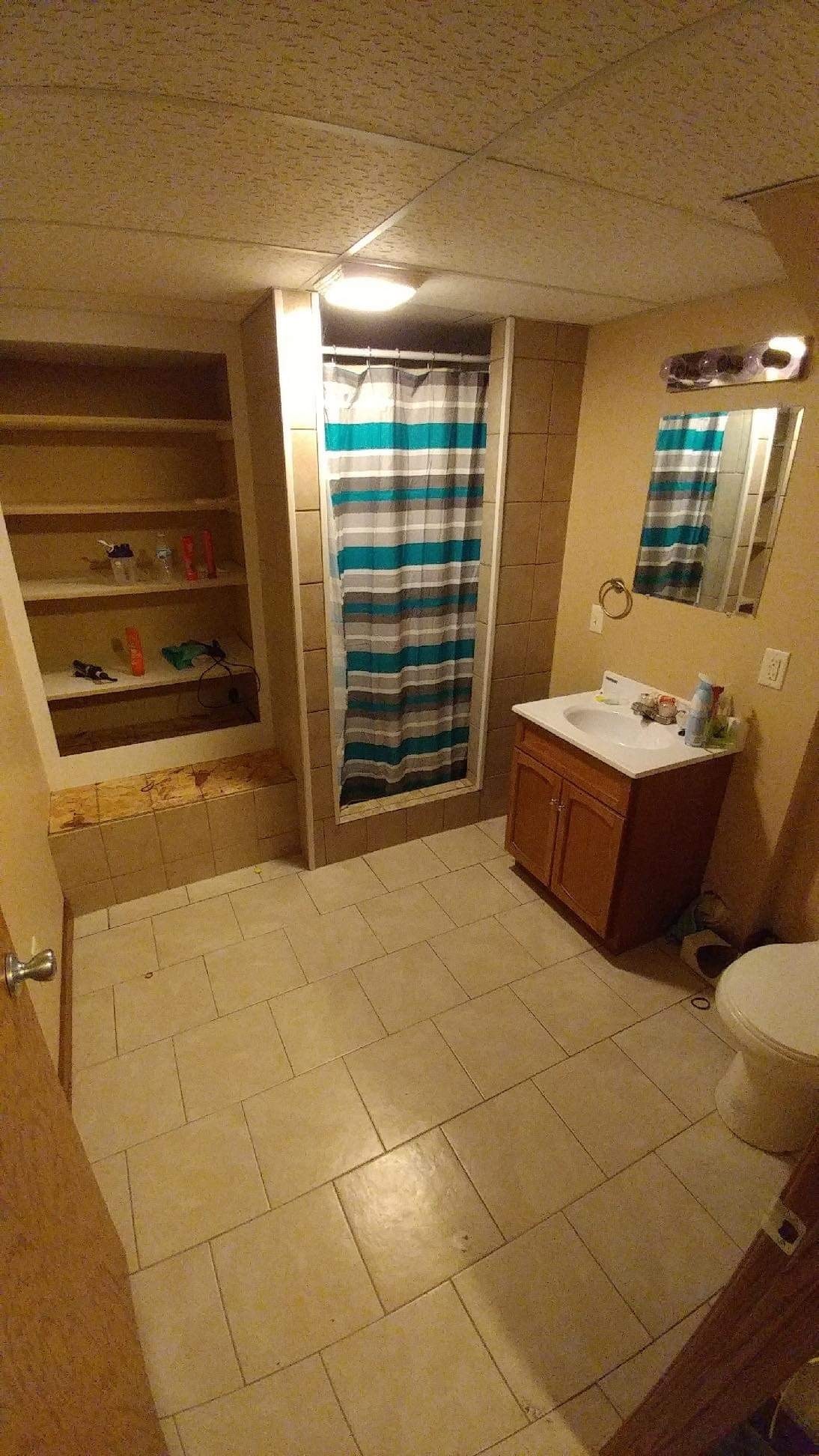 Bathroom in basement - 810 N Broad St
