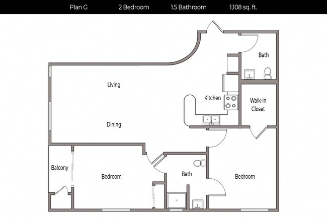 Floorplan - 5501 Laurel Canyon Blvd