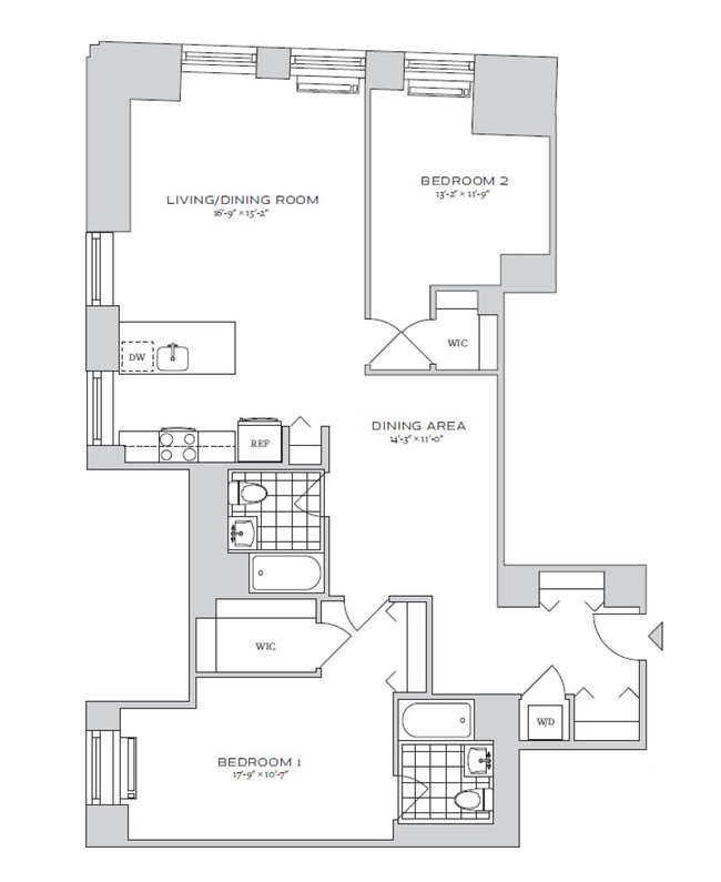 Floorplan - 70 Pine Apartments