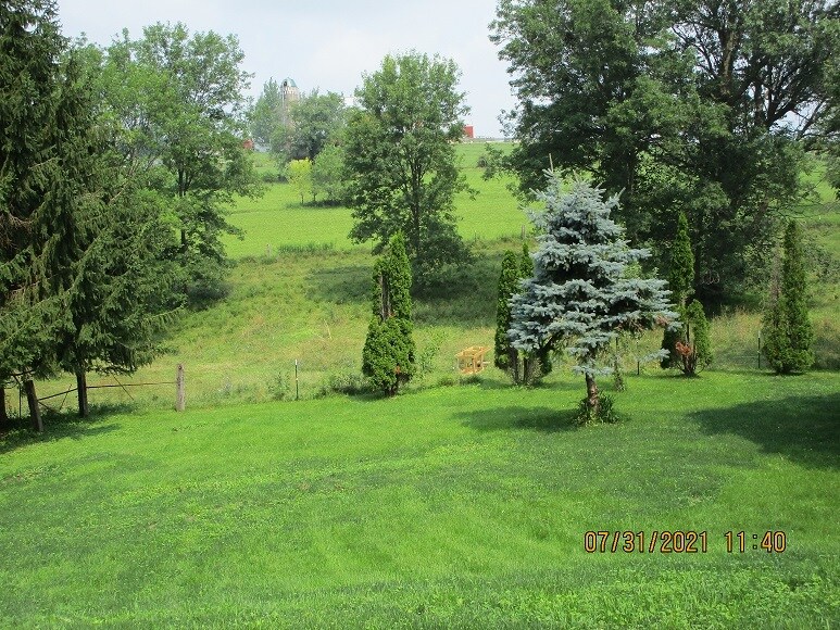 View from the Porch - E10540 E Salem Ridge Rd