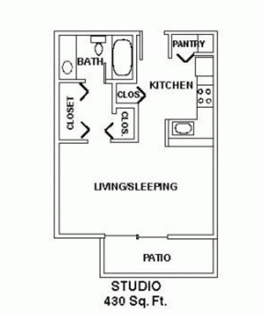 Floorplan - Schroeder Square Apartments