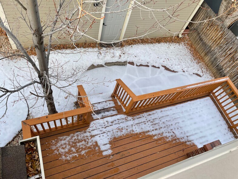 view from balcony outside master bedroon - 1837 S Clarkson St