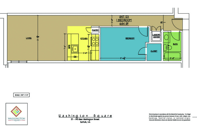 Floorplan - Washington Square