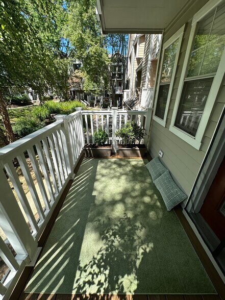 Balcony (always sunny, faces west) - 5801 Inman Park Cir