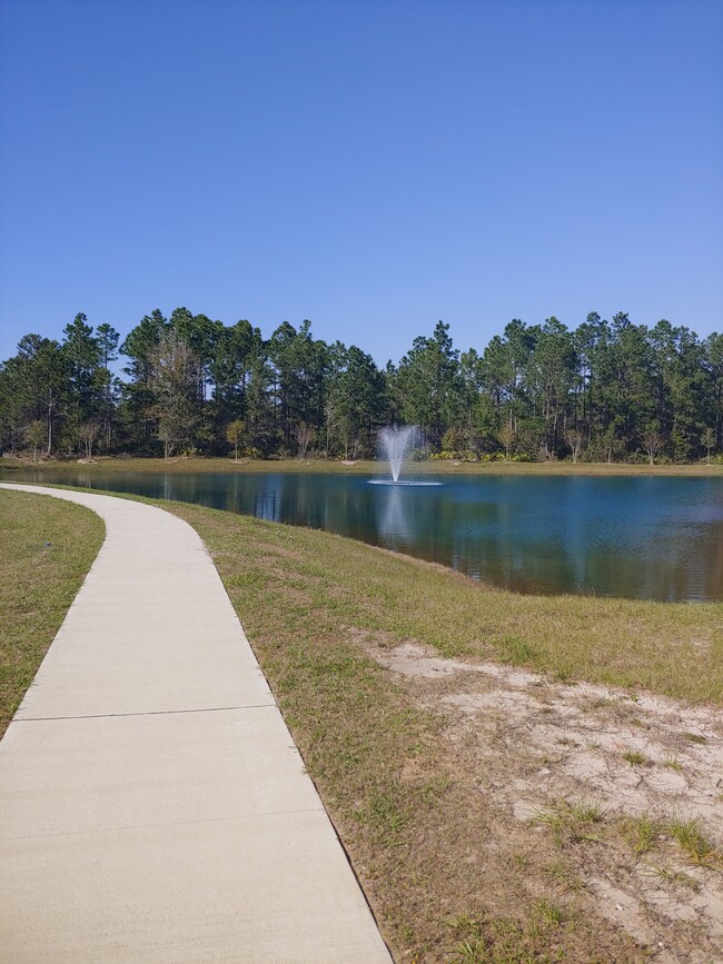 Retention pond view from backyard - 133 Stonegate Drive