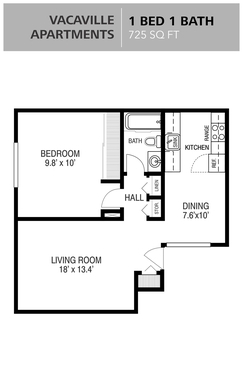 Floorplan - Vacaville Park Apartments