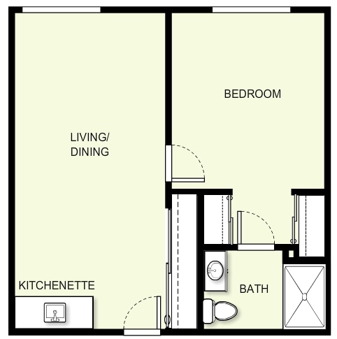 1BR/1BA - Solstice Senior Living at Grand Valley