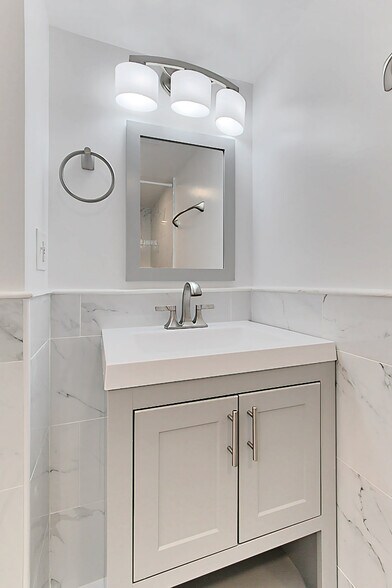 Basement bathroom - 3711 S St NW