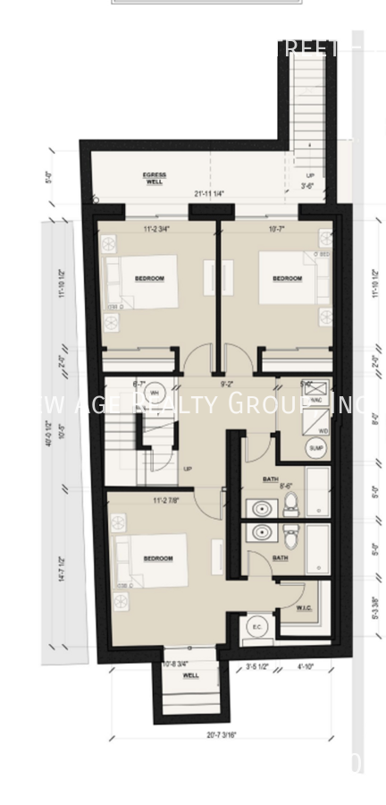 Building Photo - Bi-Level Three Bedroom Apartment Near Drex...