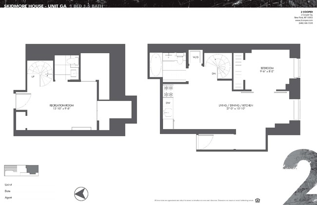 Floorplan - 2 Cooper Square