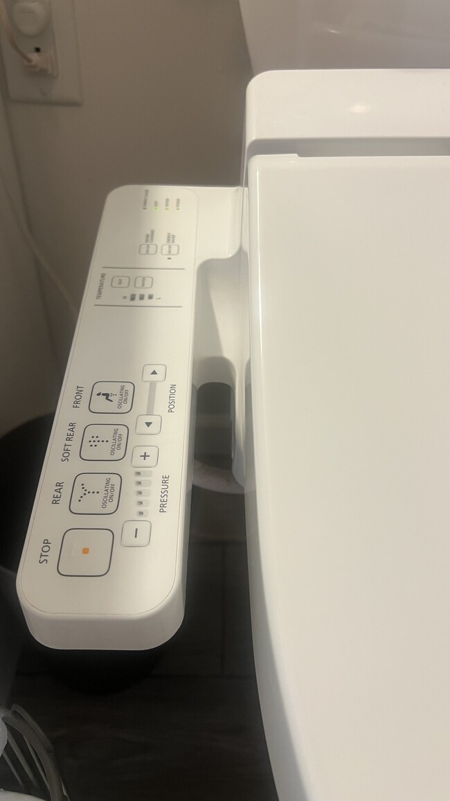 Toto electronic bidet - 505 W Doty St