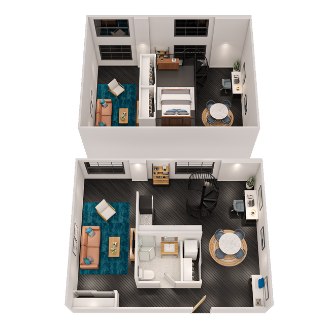 Floorplan - Lofts of Broadway