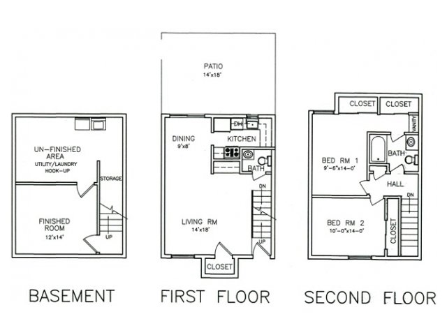 2BR Townhome - Stonehedge