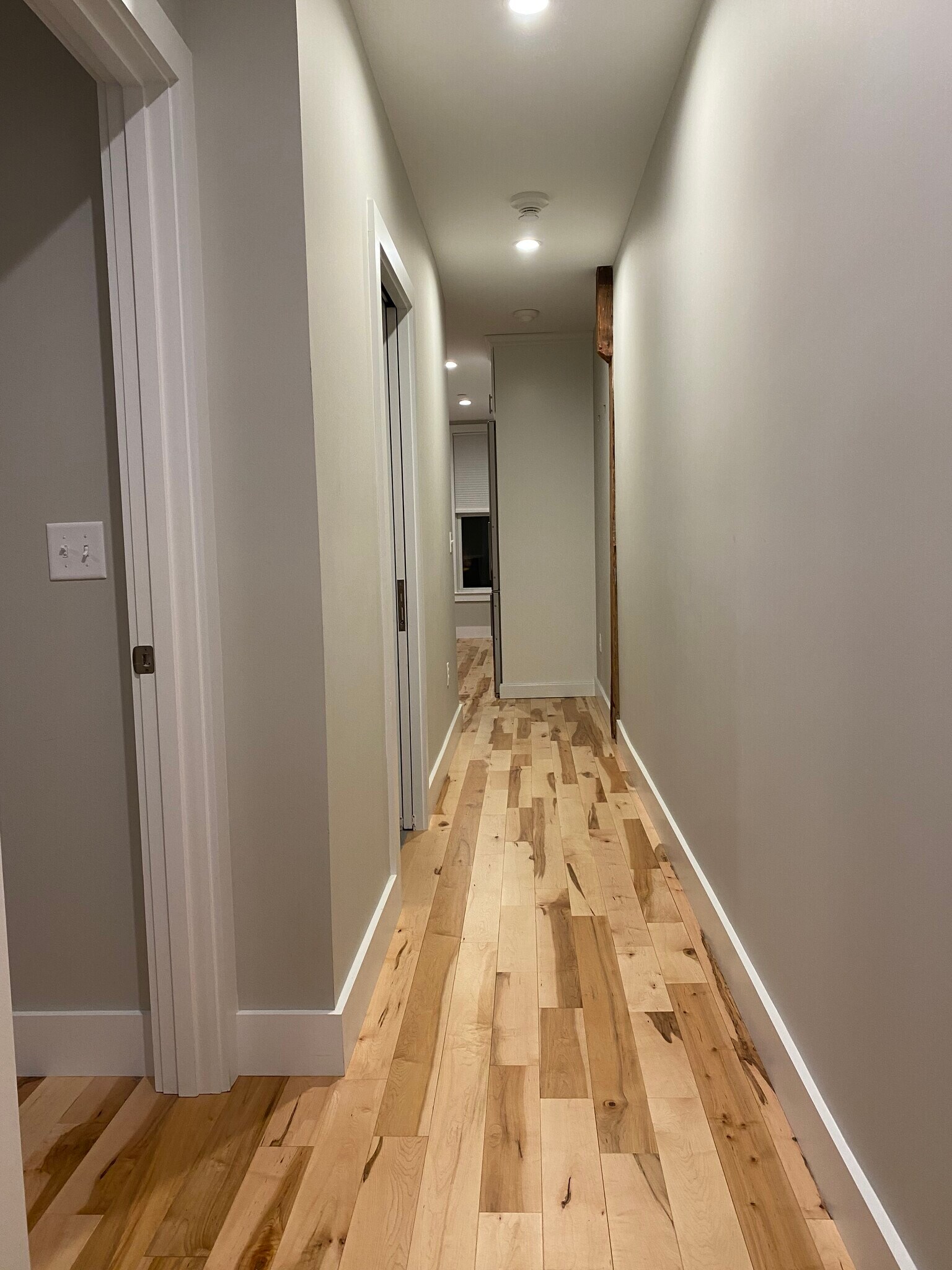 Hall from bedroom to bath and kitchen - 45 Market St