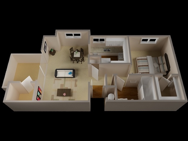 Floorplan - Stoneybrook Apartments