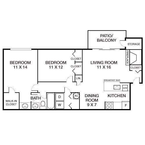 Floorplan - Hunt Club