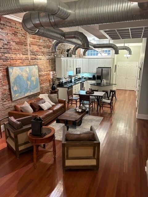 Living Area - 417 Evans St