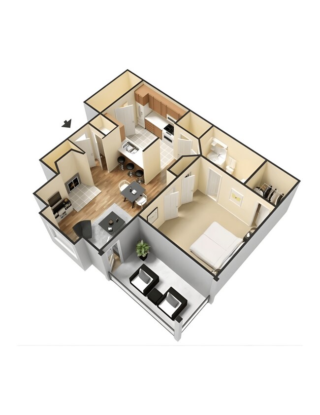 Floorplan - xLakeside at Arbor Place