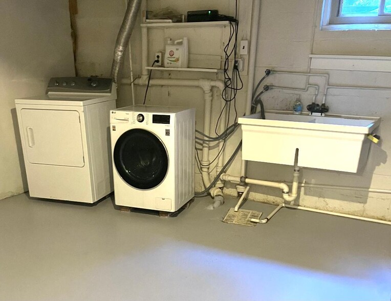 Laundry room, shared, in the basement - 3741 4th St N