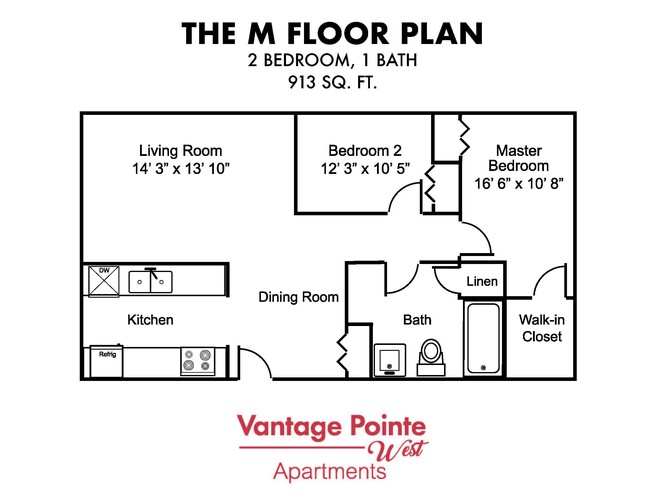 Floorplan - Vantage Pointe West