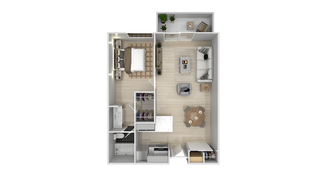 Floorplan - City View Apartments at Warner Center