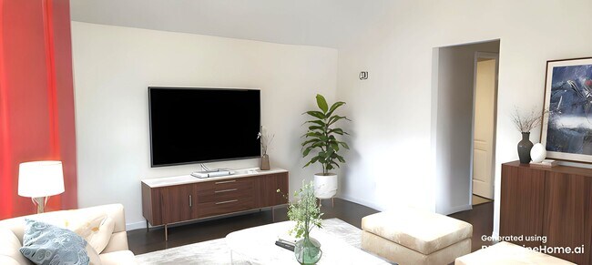 Livingroom staged - 132 N Malena Dr