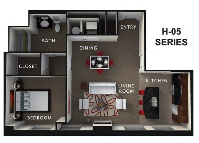 Floorplan - The Residences At Hanna