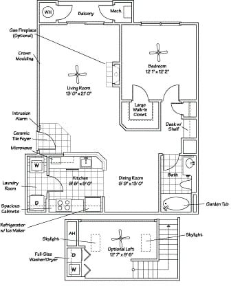 Floorplan - The Reserve at Eisenhower
