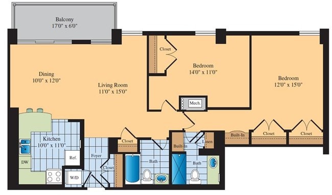 Floorplan - Cortland at McLean