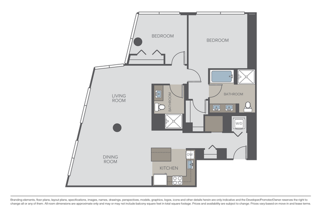 Plan 2F - 360 Residences