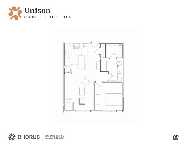 Floorplan - Chorus Apartments