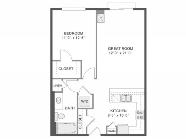Floorplan - AMLI Evanston