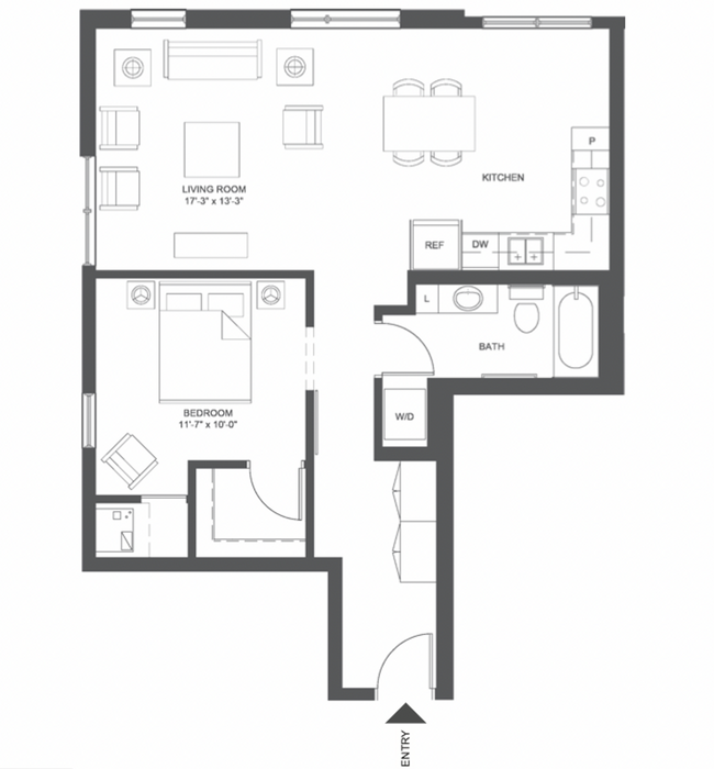 Floorplan - Grand & Syndicate Apartments