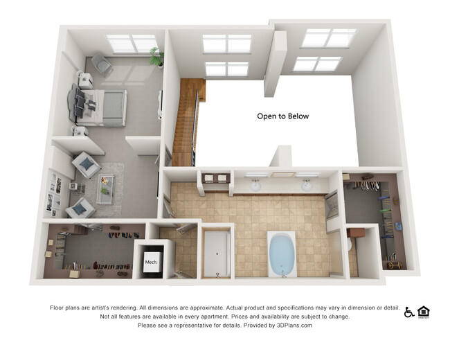 Floorplan - The Residence at Southpark