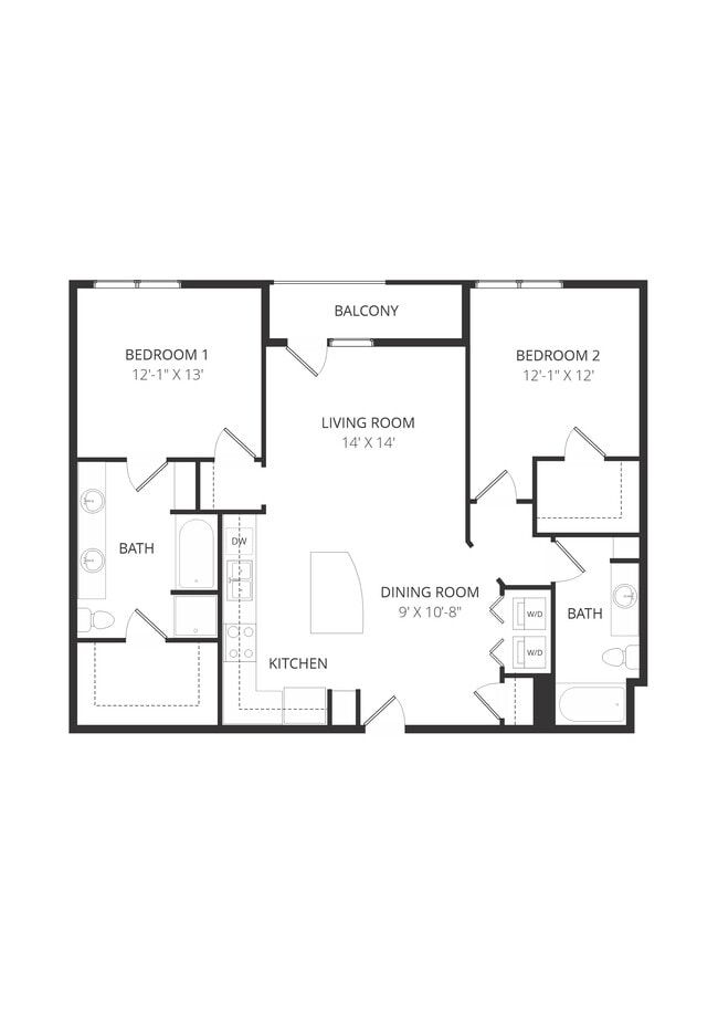 Floorplan - Lofts at Watters Creek Apartments