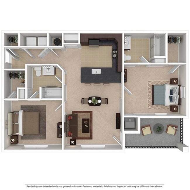 Lakeview2 2BD 2Bath 1079sqft - Lakeview