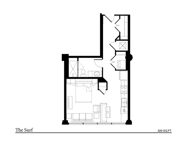 The Surf - The Roebuck Lofts