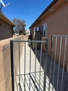 North side of house - 6131 Arroyo Dr