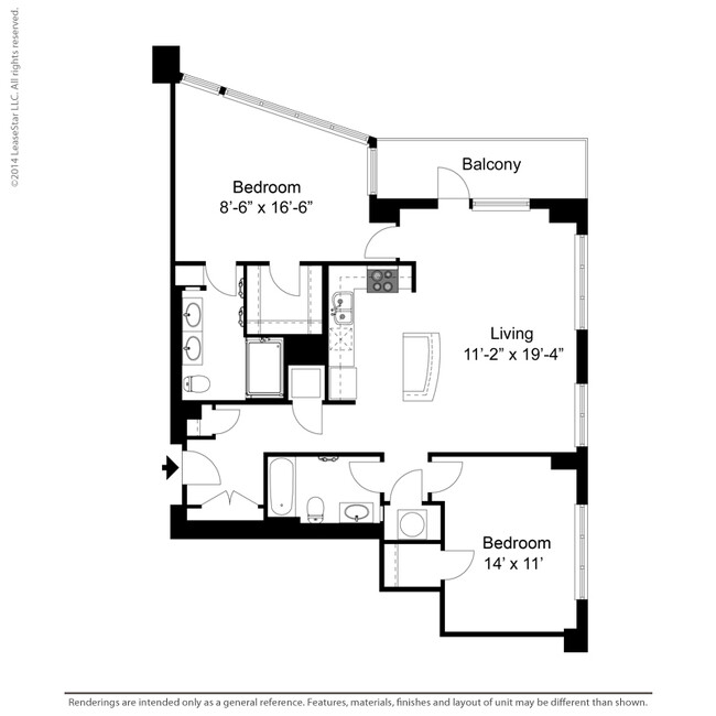 Floorplan - 2001 Clarendon Blvd