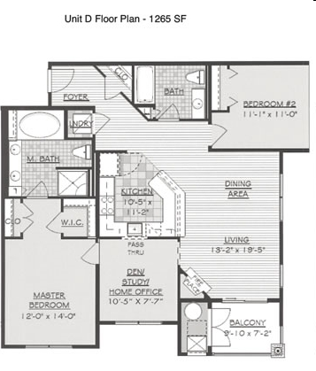 2BR/1.5BA - Blue Hill Commons