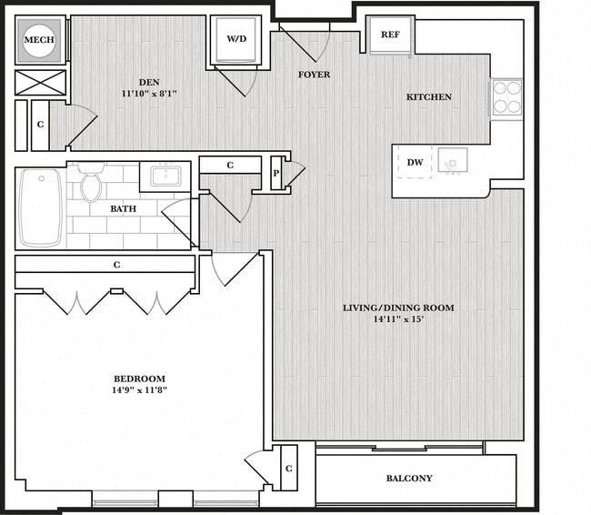 Floorplan - Cathedral Commons