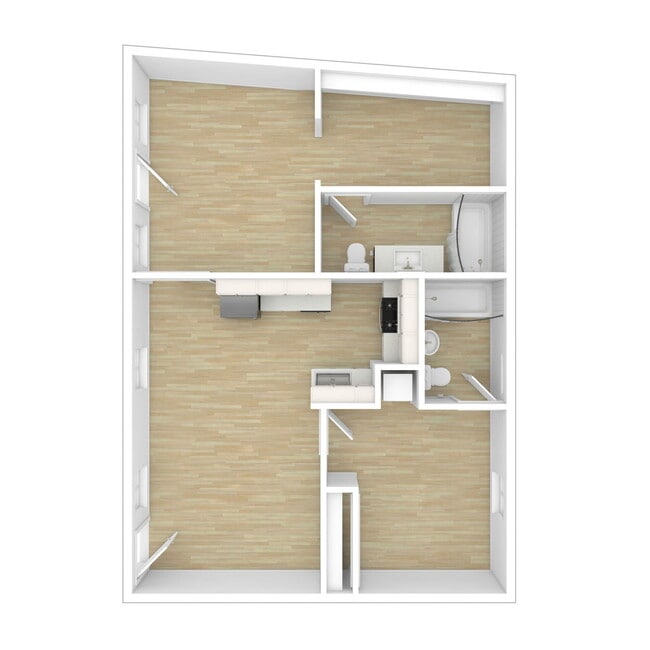 Floorplan - The Parc at 1300