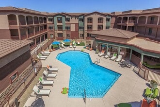 Overhead view of pool area - Ascend at Red Mountain