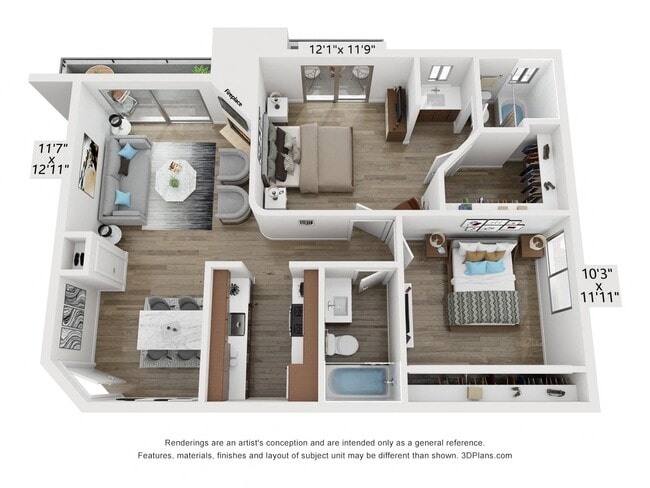Floorplan - 6600 Yucca