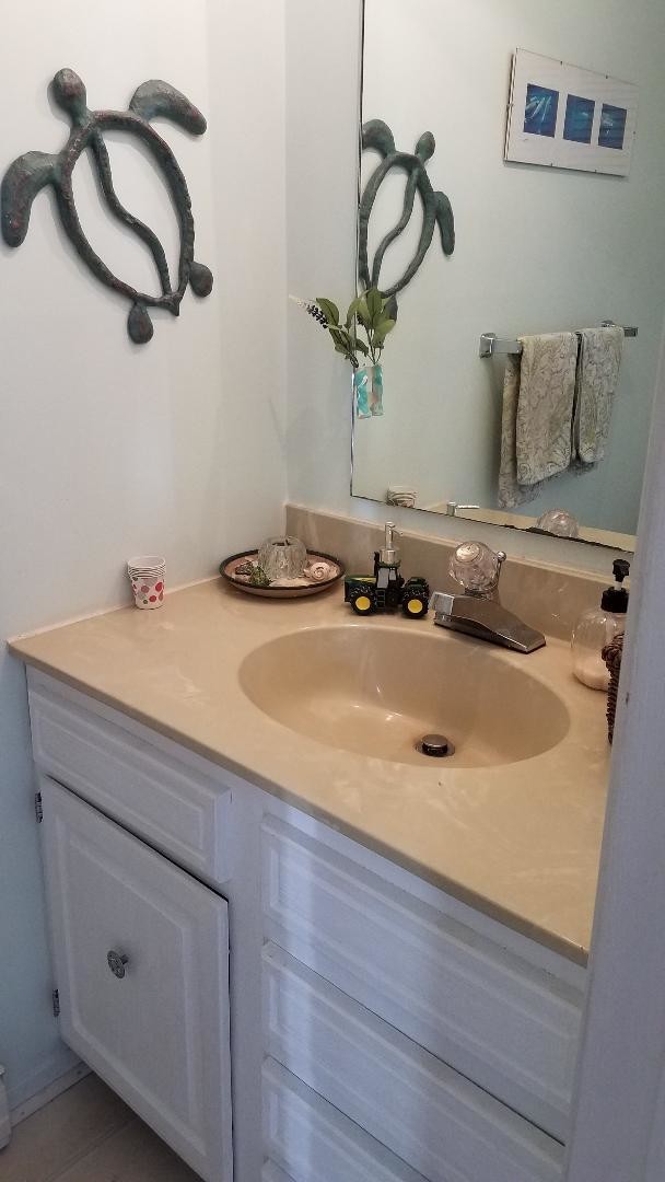 half bath - 605 Peach View Ln