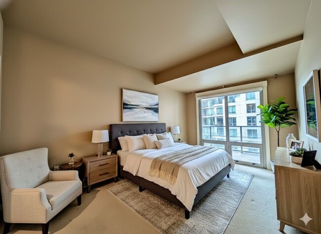 Building Photo - Exquisite Condominium at the Renowned Waterfront Pearl with Views of the River, Work Out Facility...