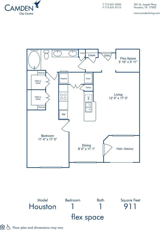Floorplan - Camden City Centre